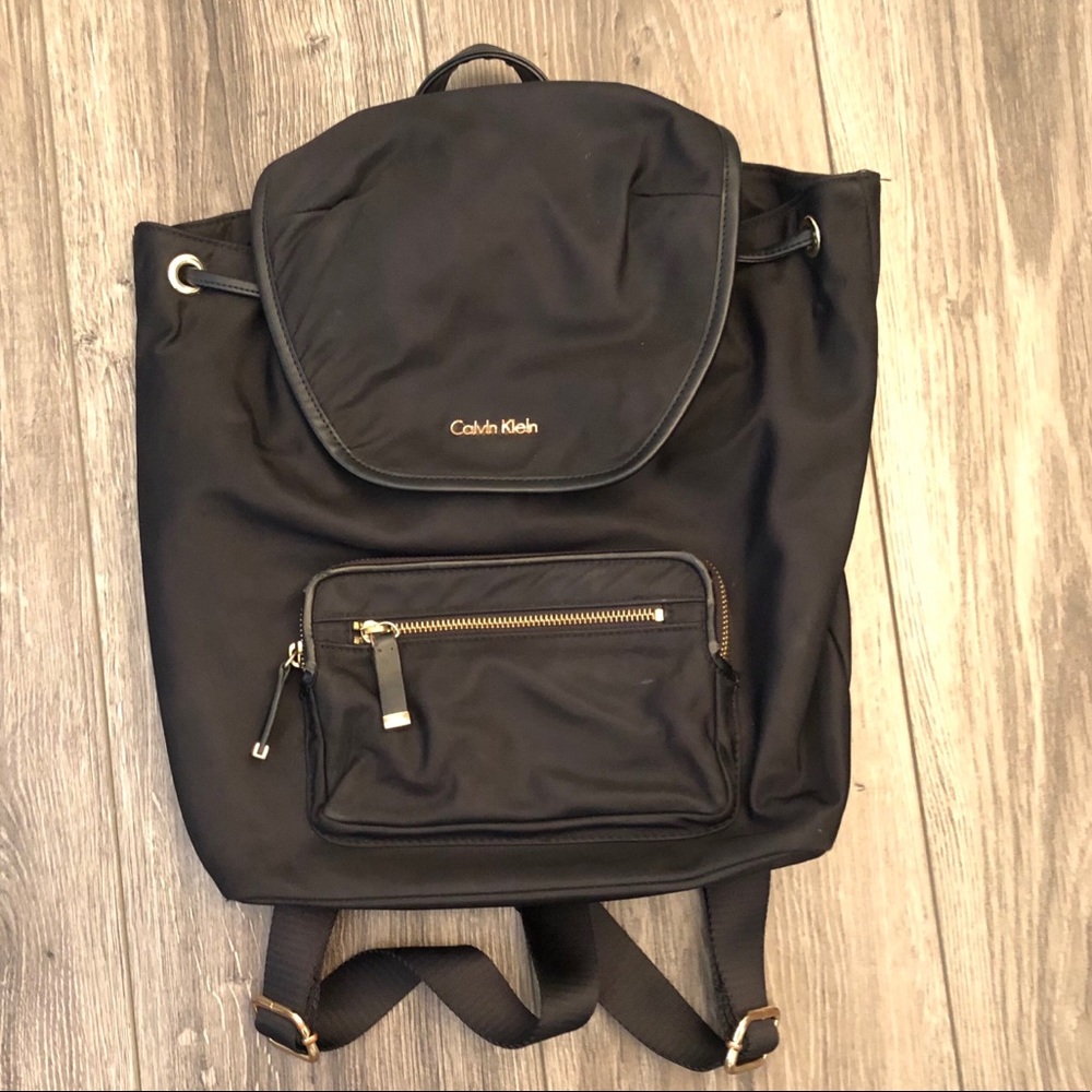 Black Calvin Klein backpack